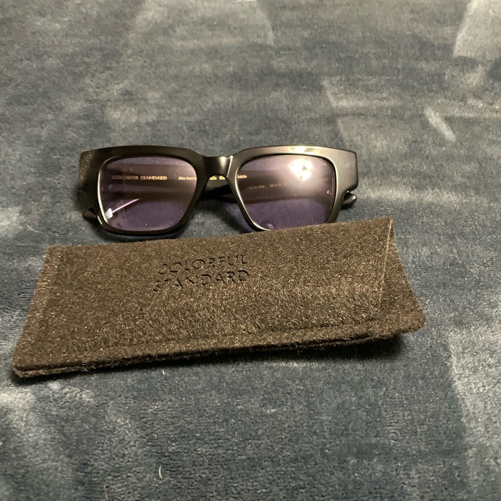 Colorful Standard Purple Lens Sunglasses